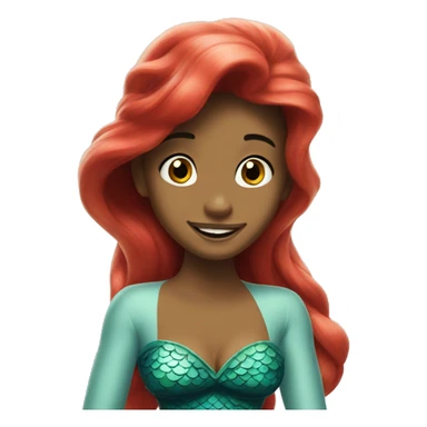 The little mermaid sticker