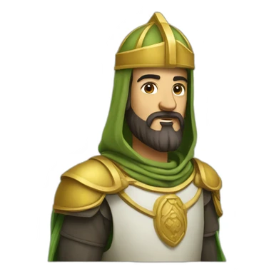 Saladin of the salad sticker