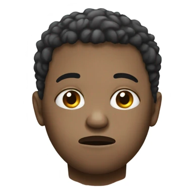 sad injured fro sticker