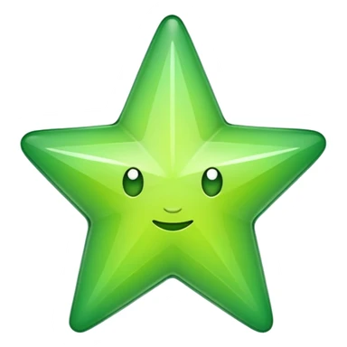 green star emoji sticker