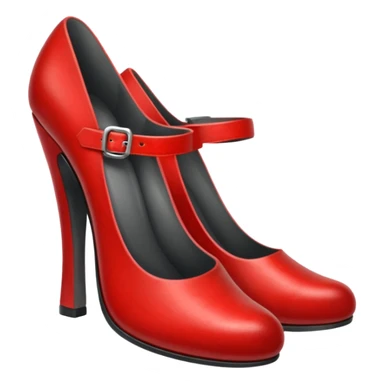 a pair of shoes: rojos sticker