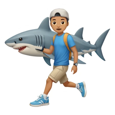 🦈🦶🦶👟👟 sticker