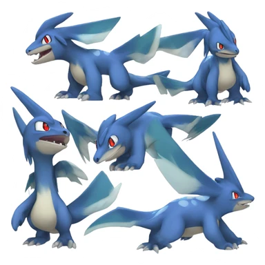 Nargacuga-Latios-Aurorus-Fakemon Full Body sticker