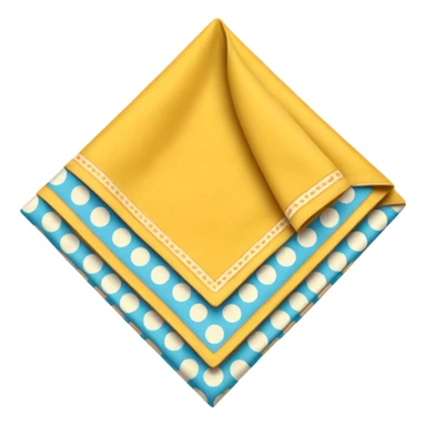 flapped patterned napkin sticker