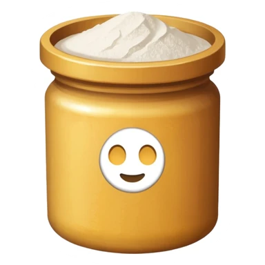 a paquet of flour sticker