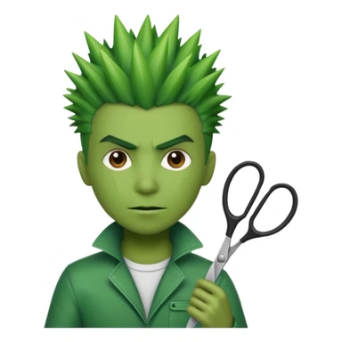 mutant hairdresser sticker