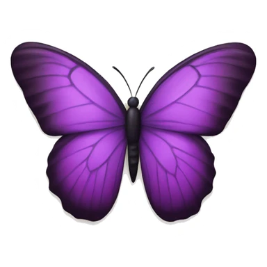purple butterfly next to the letter W sticker