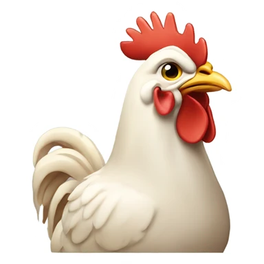 chicken smoking sticker