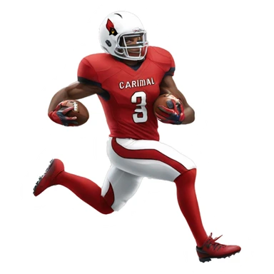 Cardinal scoring touchdown vs. wildcat sticker