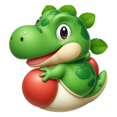 yoshi vers cute plus mignon sticker