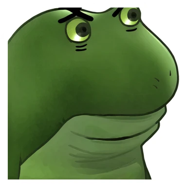 Surprise face sticker