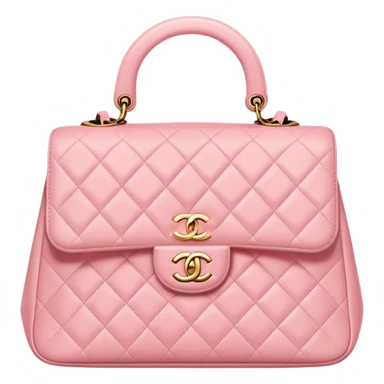 Chanel baby pink bag  sticker