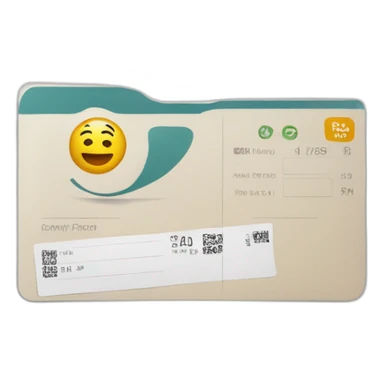 boarding pass sticker