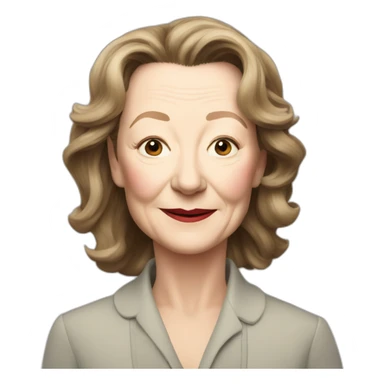 Lesley Manville sticker