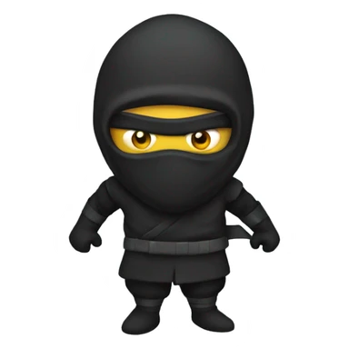 poisson ninja sticker