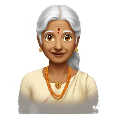 Indian old year 75 aaji sticker