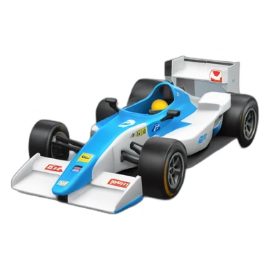 Formule 1 alpine voiture sticker