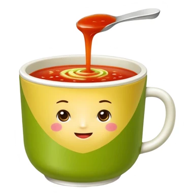 Vasos de sopa maruchan con un limón y una botella de salsa valentina sticker