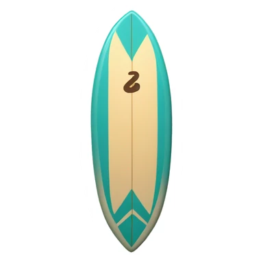 a muscular surfboard sticker