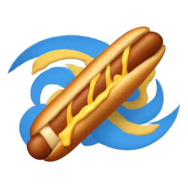 A eternal corndog sticker