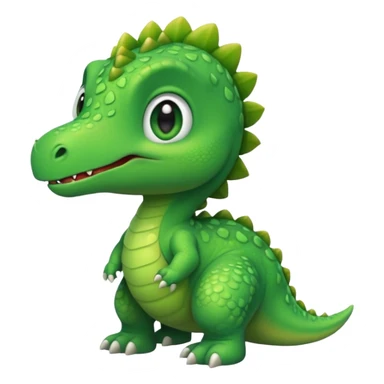 baby dinosaur  sticker
