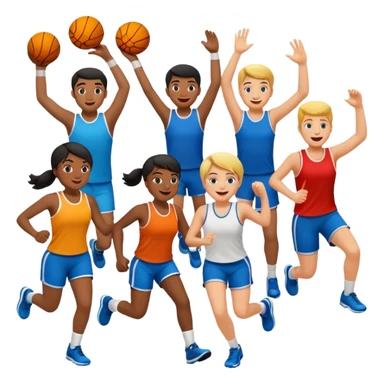 компания занимается спортом sticker