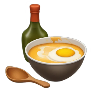 Roux avec une coupe au bol sticker