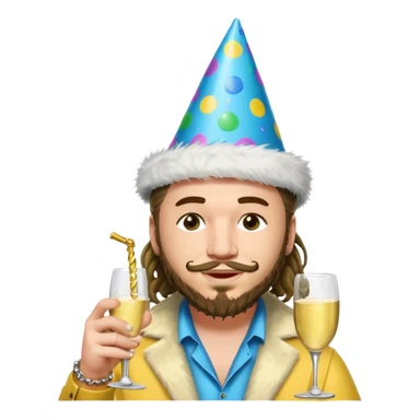 Post malone hosting a party sticker