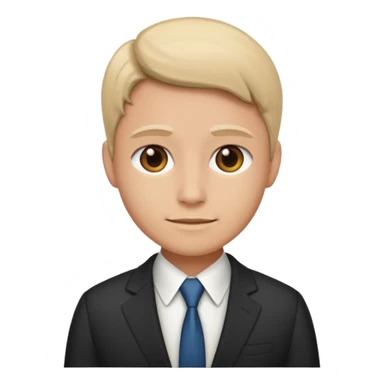 Business suit sticker