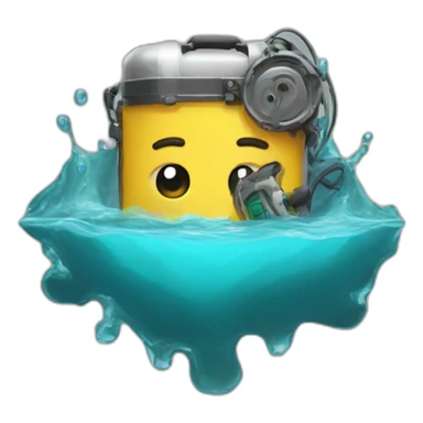 Repairing a drowned gadget sticker