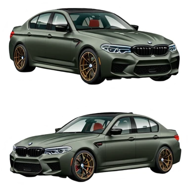Bmw M5 cs sticker