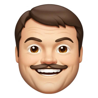 Jack Black's head sticker