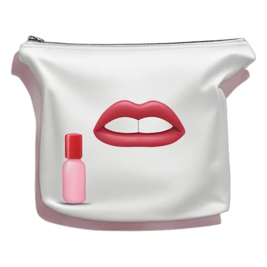 Glossier make-up bag sticker
