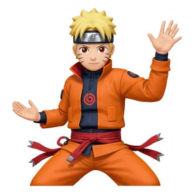 Naruto Baryon sticker