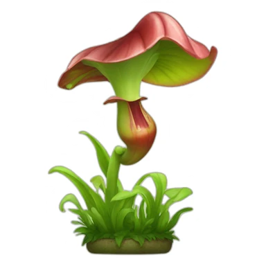carnivorous plant sticker