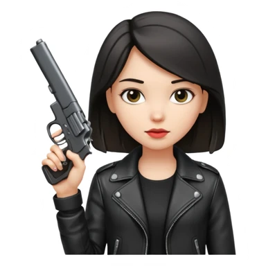 Grand thift auto girl sticker