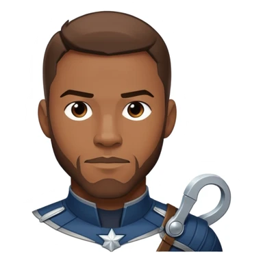 Sam Wilson with side-whiskers from avenger sticker