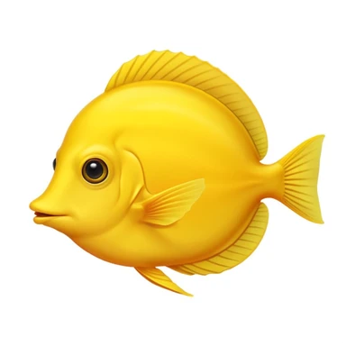 Yellow Tang sticker