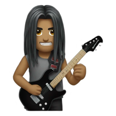 heavy metal zino sticker