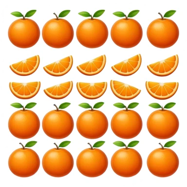 Tangerine sticker