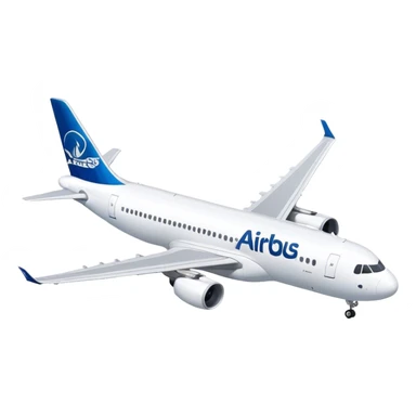 Airbus A320 - Airbus (Model Year: 2022) (Iconic colour: White) sticker