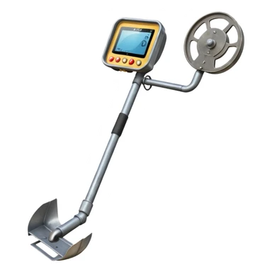 metal detector sticker