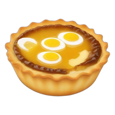 egg tart sticker