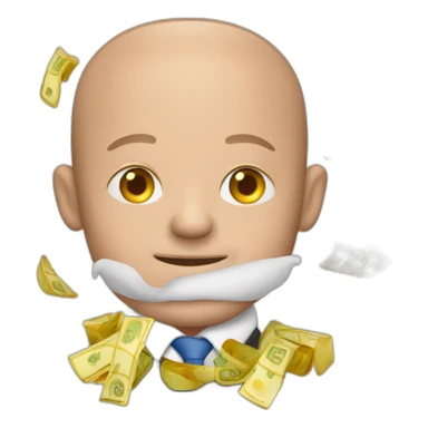 scholz with euros sticker