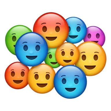 Create emoji of electronic commerce sticker