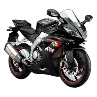 Black aprilia RS660 sticker