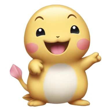 Marill in love sticker