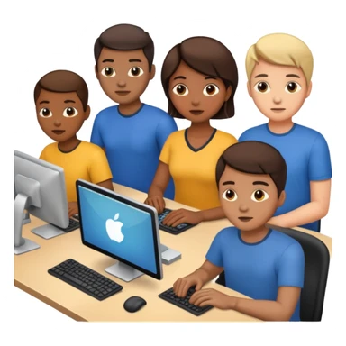 team of programmers sticker