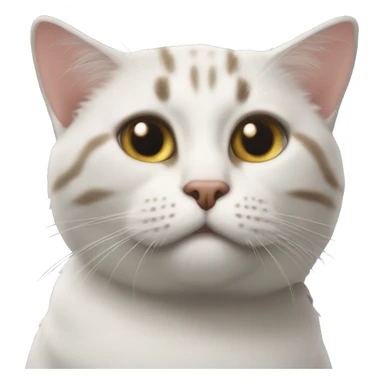 Kattunger med is sticker