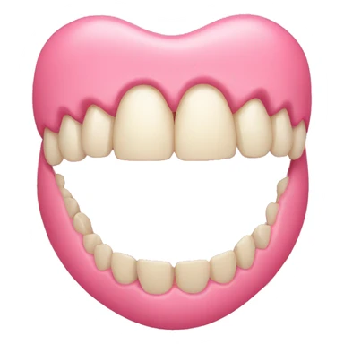 lots of teeth sticker